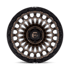 Fuel 1Pc Fc870 Sinister 20X9 +1 Matte Bronze W/ M-Blk Lip