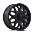 Fuel 1Pc D871 Flux Dually 22X8.25 -227 Blackout