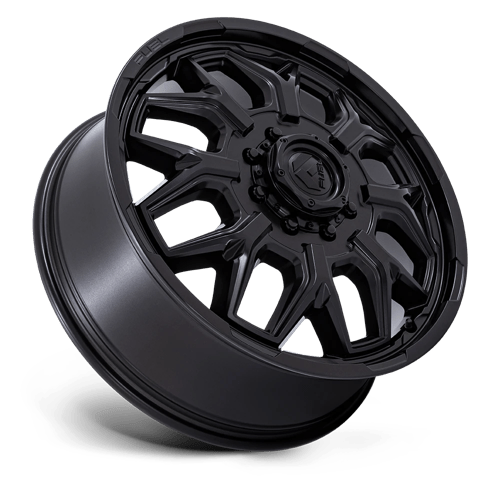 Fuel 1Pc D871 Flux Dually 22X8.25 -227 Blackout