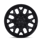 Fuel 1Pc D871 Flux Dually 22X8.25 +104 Blackout