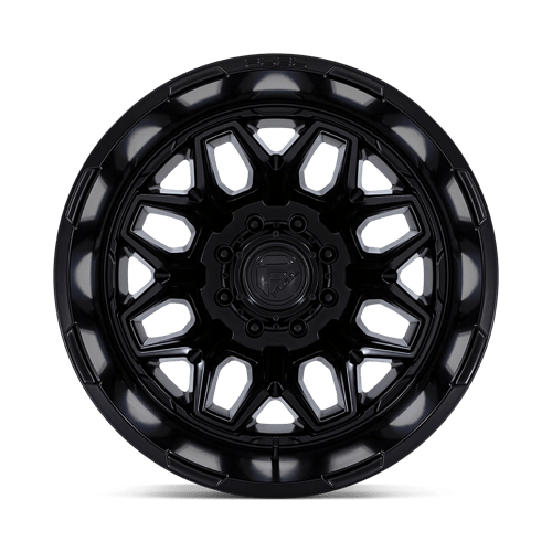 Fuel 1Pc D871 Flux Dually 22X8.25 -201 Blackout