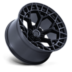 Fuel 1Pc Fc873 Charger 22X12 -44 Gloss Black Brushed Dark Tint