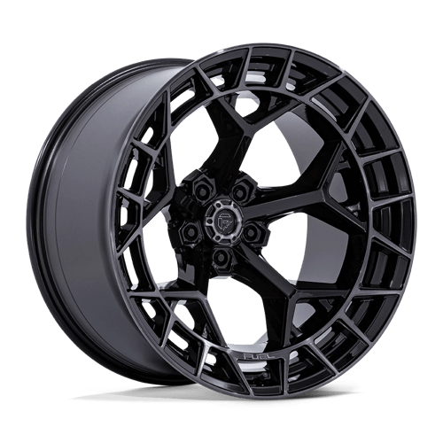 Fuel 1Pc Fc873 Charger 20X10 -18 Gloss Black Brushed Dark Tint