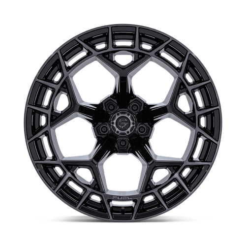 Fuel 1Pc Fc873 Charger 20X10 -18 Gloss Black Brushed Dark Tint