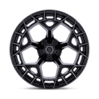 Fuel 1Pc Fc873 Charger 20X9 +1 Gloss Black Brushed Dark Tint
