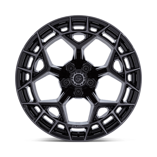 Fuel 1Pc Fc873 Charger 20X9 +1 Gloss Black Brushed Dark Tint