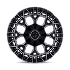 Fuel 1Pc Fc873 Charger 20X9 +1 Gloss Black Brushed Dark Tint
