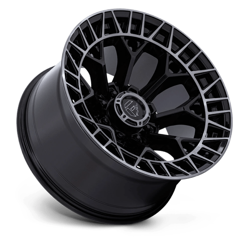 Fuel 1Pc Fc873 Charger 22X12 -44 Gloss Black Brushed Dark Tint
