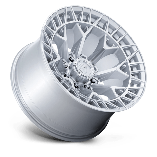Fuel 1Pc Fc873 Charger 20X10 -18 Gloss Silver W/ Machined Face