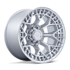 Fuel 1Pc Fc873 Charger 20X9 +1 Gloss Silver W/ Machined Face