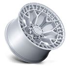 Fuel 1Pc Fc873 Charger 20X9 +1 Gloss Silver W/ Machined Face