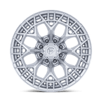 Fuel 1Pc Fc873 Charger 20X9 +1 Gloss Silver W/ Machined Face
