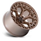 Fuel 1Pc Fc873 Charger 17X9 -12 Platinum Bronze
