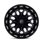 Fuel 1Pc D875 Flux Dually 20X8.25 -240 Gloss Black Brush Fc Gray Dddt