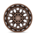 Fuel 1Pc D876 Flux Dually 22X8.25 -227 Platinum Bronze