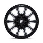 Fuel 1Pc Fc880 Super C 22X10 +10 Gloss Black Milled