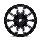 Fuel 1Pc Fc880 Super C 22X10 +10 Gloss Black Milled