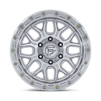 Fuel 1Pc Fc881 Surge 20X9 +1 Gloss Silver W/ Machined Face