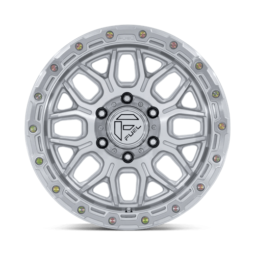 Fuel 1Pc Fc881 Surge 18X9 +20 Gloss Silver W/ Machined Face