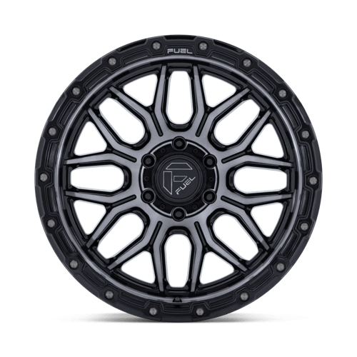 Fuel 1Pc Fc881 Surge 20X9 +20 Gloss Black Machined W/ Gtcc