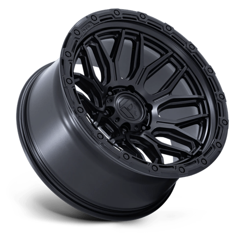 Fuel 1Pc Fc881 Surge 20X10 -18 Matte Black W/ Gloss Black Lip