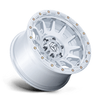 Fuel 1Pc Fc884 Fortress 18X9 +20 Gloss Silver W/ Machined Face