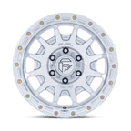 Fuel 1Pc Fc884 Fortress 18X9 +1 Gloss Silver W/ Machined Face