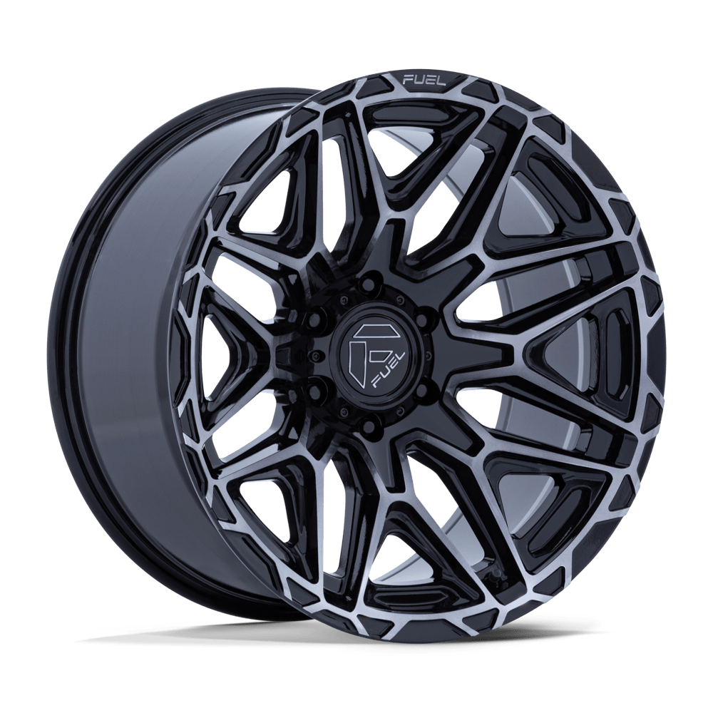 Fuel 1Pc Fc885 Injector 20X10 -18 Gloss Black Machined-Fc W/ Ddt