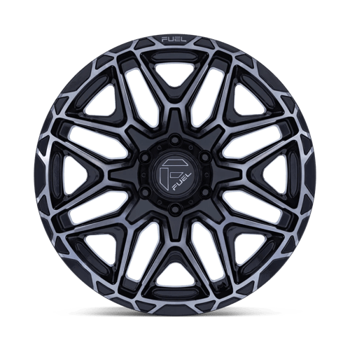 Fuel 1Pc Fc885 Injector 22X9 +1 Gloss Black Machined-Fc W/ Ddt