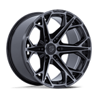 Fuel 1Pc Fc886 Hammerhead 22X10 -18 Gloss Black Dark Tinted Clear