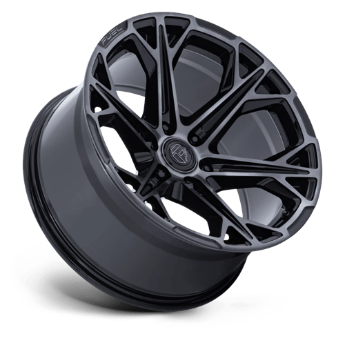 Fuel 1Pc Fc886 Hammerhead 20X10 -18 Gloss Black Dark Tinted Clear
