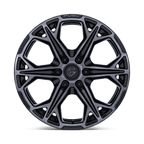 Fuel 1Pc Fc886 Hammerhead 22X10 -18 Gloss Black Dark Tinted Clear