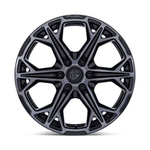 Fuel 1Pc Fc886 Hammerhead 20X9 +1 Gloss Black Dark Tinted Clear