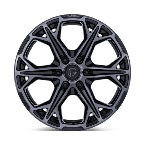 Fuel 1Pc Fc886 Hammerhead 22X10 -18 Gloss Black Dark Tinted Clear
