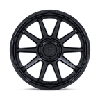 Fuel 1Pc Fc887 Circuit 17X8.5 +25 Matte Black