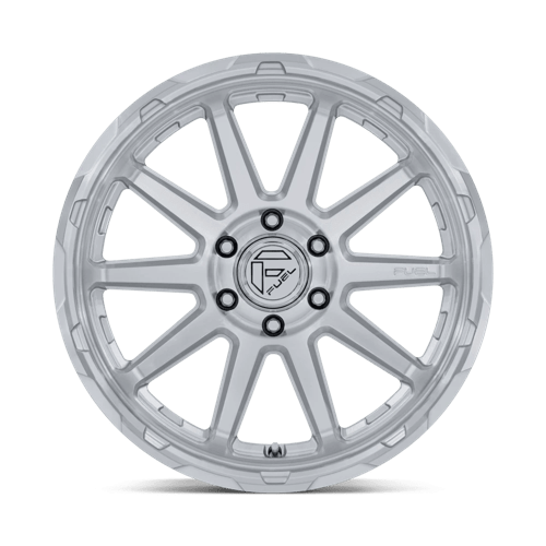 Fuel 1Pc Fc887 Circuit 20X9 +1 Gloss Silver W/ Machined Face