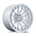 Fuel 1Pc Fc888 Revolt 20X9 +1 Hyper Silver W/ Machined Face