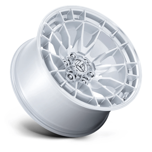 Fuel 1Pc Fc888 Revolt 20X9 +1 Hyper Silver W/ Machined Face