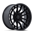 Fuel 1Pc Fc888 Revolt 17X9 -12 Matte Black