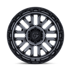 Fuel 1Pc Fc890 Rail 20X9 +1 Gloss Gunmetal W/ G-Blk Lip