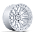 Fuel 1Pc Fc890 Rail 20X9 +1 Gloss Silver W/ Machined Face