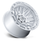 Fuel 1Pc Fc890 Rail 20X9 +1 Gloss Silver W/ Machined Face