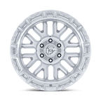 Fuel 1Pc Fc890 Rail 20X9 +1 Gloss Silver W/ Machined Face