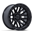 Fuel 1Pc Fc890 Rail 17X9 -12 Matte Black W/ Gloss Black Lip