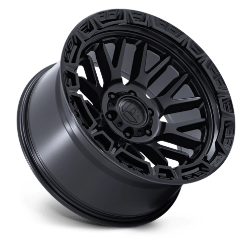 Fuel 1Pc Fc890 Rail 20X9 +1 Matte Black W/ Gloss Black Lip