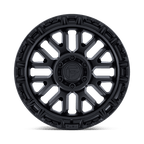 Fuel 1Pc Fc890 Rail 20X9 +1 Matte Black W/ Gloss Black Lip