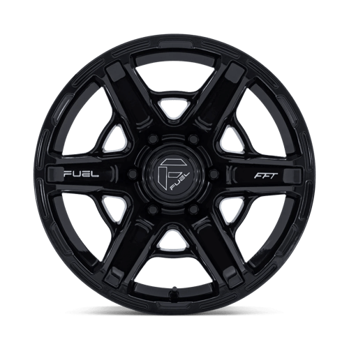 Fuel 1Pc Fc892 Gambit 17X8.5 +0 Gloss Black