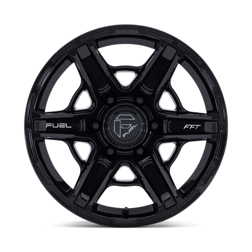 Fuel 1Pc Fc892 Gambit 17X8.5 +25 Gloss Black