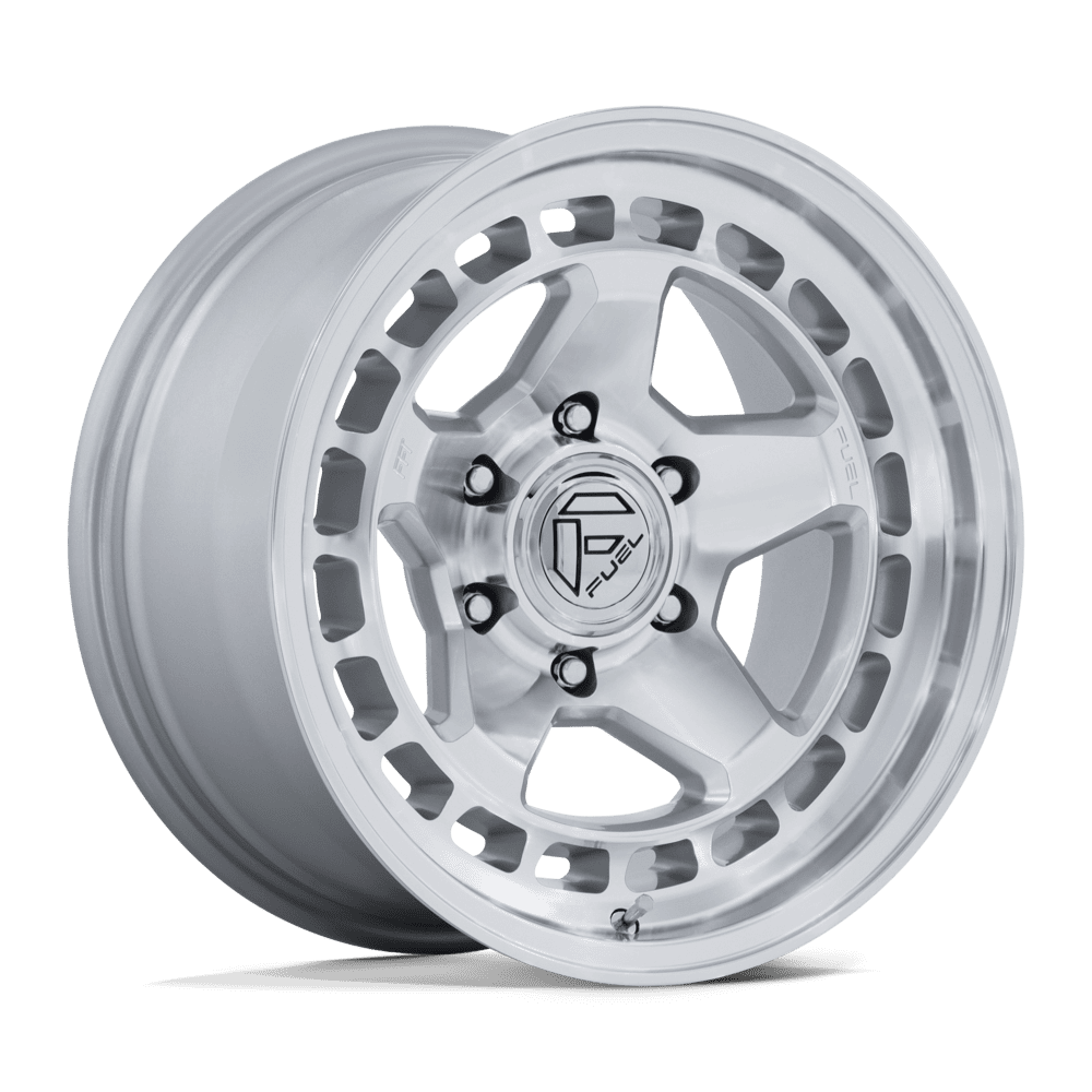 Fuel 1Pc Fc894 Core 17X8.5 +0 Hyper Silver W/ Machined Face