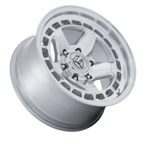 Fuel 1Pc Fc894 Core 17X8.5 -10 Hyper Silver W/ Machined Face